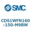CDS1WFN160-150-M9BW エアシリンダ/標準形：給油タイプ CDS1WFN SMC 53392604