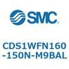 CDS1WFN160-150N-M9BAL エアシリンダ/標準形：給油タイプ CDS1WFN SMC 53392622