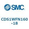 CDS1WFN160-18 エアシリンダ/標準形：給油タイプ CDS1WFN SMC 53392631