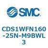CDS1WFN160-25N-M9BWL3 エアシリンダ/標準形：給油タイプ CDS1WFN SMC 53392674