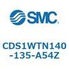 CDS1WTN140-135-A54Z エアシリンダ/標準形：給油タイプ CDS1WTN SMC 53393627