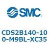 CDS2B140-100-M9BL-XC35 標準形エアシリンダ(角形カバー) CDS2B140 SMC 53395361