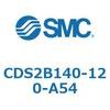 CDS2B140-120-A54 標準形エアシリンダ(角形カバー) CDS2B140 SMC 53395404