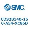 CDS2B140-150-A54-XC86D 標準形エアシリンダ(角形カバー) CDS2B140 SMC 53395553