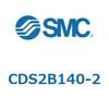 CDS2B140-2 標準形エアシリンダ(角形カバー) CDS2B140 SMC 53395702