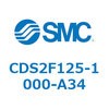 CDS2F125-1000-A34 �W���`�G�A�V�����_(�p�`�J�o�[) CDS2F125-1 SMC 53410016