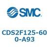 CDS2F125-600-A93 標準形エアシリンダ(角形カバー) CDS2F125-6 SMC 53414925