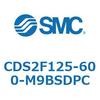 CDS2F125-600-M9BSDPC 標準形エアシリンダ(角形カバー) CDS2F125-6 SMC 53414952