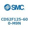 CDS2F125-600-M9N 標準形エアシリンダ(角形カバー) CDS2F125-6 SMC 53414961