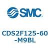 CDS2F125-60-M9BL 標準形エアシリンダ(角形カバー) CDS2F125-6 SMC 53414995