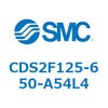 CDS2F125-650-A54L4 標準形エアシリンダ(角形カバー) CDS2F125-6 SMC 53415153