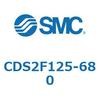 CDS2F125-680 標準形エアシリンダ(角形カバー) CDS2F125-6 SMC 53415241