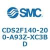 CDS2F140-200-A93Z-XC3BD 標準形エアシリンダ(角形カバー) CDS2F140-2 SMC 53417524