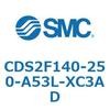 CDS2F140-250-A53L-XC3AD 標準形エアシリンダ(角形カバー) CDS2F140-2 SMC 53417743