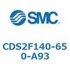 CDS2F140-650-A93 標準形エアシリンダ(角形カバー) CDS2F140-6 SMC 53419676
