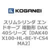 DAK40X100-HL-8E-Y-CS4MA2 �X�����V�����_ �G���h�L�[�v �����` DAK40�V���[�Y �R�K�l�C 53422732