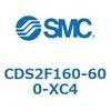 CDS2F160-600-XC4 標準形エアシリンダ(角形カバー) CDS2F160-6 SMC 53424253
