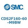 CDS2F160-60-M9BW 標準形エアシリンダ(角形カバー) CDS2F160-6 SMC 53424287