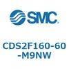 CDS2F160-60-M9NW 標準形エアシリンダ(角形カバー) CDS2F160-6 SMC 53424296