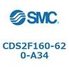 CDS2F160-620-A34 標準形エアシリンダ(角形カバー) CDS2F160-6 SMC 53424323