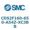 CDS2F160-650-A54Z-XC3BB 標準形エアシリンダ(角形カバー) CDS2F160-6 SMC 53424384