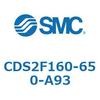 CDS2F160-650-A93 標準形エアシリンダ(角形カバー) CDS2F160-6 SMC 53424402