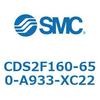 CDS2F160-650-A933-XC22 標準形エアシリンダ(角形カバー) CDS2F160-6 SMC 53424411