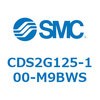 CDS2G125-100-M9BWS 標準形エアシリンダ(角形カバー) CDS2G125-1 SMC 53425206