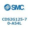 CDS1GN125-70-A54L 標準形エアシリンダ(角形カバー) CDS2G125-7 SMC 53426773