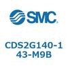 CDS2G140-143-M9B 標準形エアシリンダ(角形カバー) CDS2G140-1 SMC 53427123