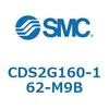CDS2G160-162-M9B 標準形エアシリンダ(角形カバー) CDS2G160-1 SMC 53428426
