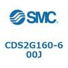 CDS2G160-600J 標準形エアシリンダ(角形カバー) CDS2G160-6 SMC 53428977
