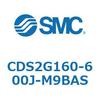 CDS2G160-600J-M9BAS 標準形エアシリンダ(角形カバー) CDS2G160-6 SMC 53428986