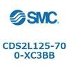CDS2L125-700-XC3BB 標準形エアシリンダ(角形カバー) CDS2L125-7 SMC 53432023