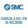 CDS2L125-700-XC3DD 標準形エアシリンダ(角形カバー) CDS2L125-7 SMC 53432041