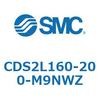 CDS2L160-200-M9NWZ 標準形エアシリンダ(角形カバー) CDS2L160-2 SMC 53434586