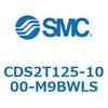 CDS2T125-1000-M9BWLS 標準形エアシリンダ(角形カバー) CDS2T125-1 SMC 53435611