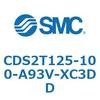 CDS2T125-100-A93V-XC3DD 標準形エアシリンダ(角形カバー) CDS2T125-1 SMC 53435706