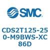 CDS2T125-250-M9BWS-XC86D �W���`�G�A�V�����_(�p�`�J�o�[) CDS2T125-2 SMC 53436817