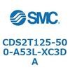 CDS2T125-500-A53L-XC3DA 標準形エアシリンダ(角形カバー) CDS2T125-5 SMC 53437727