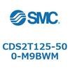 CDS2T125-500-M9BWM 標準形エアシリンダ(角形カバー) CDS2T125-5 SMC 53437894