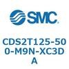 CDS2T125-500-M9N-XC3DA 標準形エアシリンダ(角形カバー) CDS2T125-5 SMC 53437937