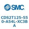 CDS2T125-550-A54L-XC3BA 標準形エアシリンダ(角形カバー) CDS2T125-5 SMC 53438034