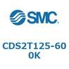 CDS2T125-600K 標準形エアシリンダ(角形カバー) CDS2T125-6 SMC 53438131