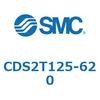 CDS2T125-620 標準形エアシリンダ(角形カバー) CDS2T125-6 SMC 53438156