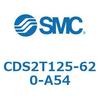CDS2T125-620-A54 標準形エアシリンダ(角形カバー) CDS2T125-6 SMC 53438165