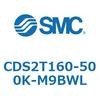CDS2T160-500K-M9BWL 標準形エアシリンダ(角形カバー) CDS2T160-5 SMC 53441927