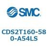 CDS2T160-580-A54LS 標準形エアシリンダ(角形カバー) CDS2T160-5 SMC 53442015