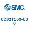 CDS2T160-600 標準形エアシリンダ(角形カバー) CDS2T160-6 SMC 53442042