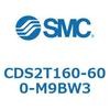 CDS2T160-600-M9BW3 標準形エアシリンダ(角形カバー) CDS2T160-6 SMC 53442085